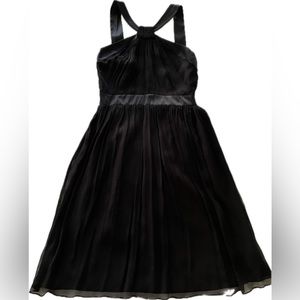 Maggy London A-line Halter Cocktail Dress